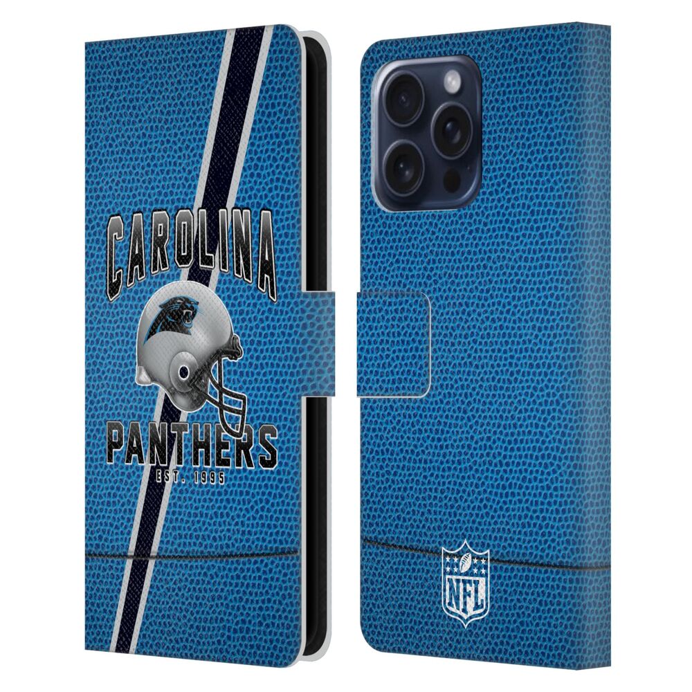 CHICAGO BEARS(NFL) シカゴベアーズ シカゴベアーズ - Football Stripes レザー手帳型 / Apple iPhoneケース - PGS